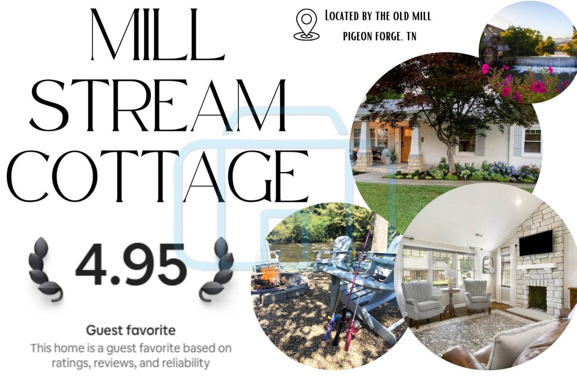 Mill Stream Cottage Pigeon Forge Eksteriør bilde